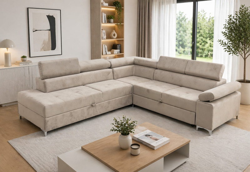 Gama s dva trosjeda Ugaone garniture