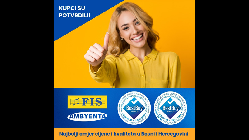 FIS i Ambyenta ponovo dobitnici Best Buy Award