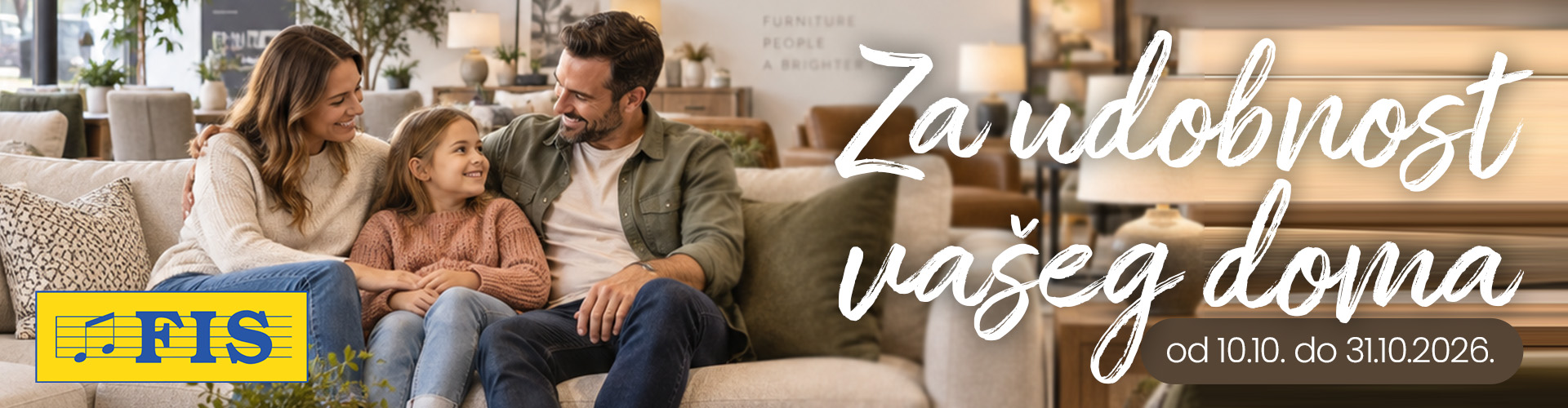 Za udobnost va&scaron;eg doma